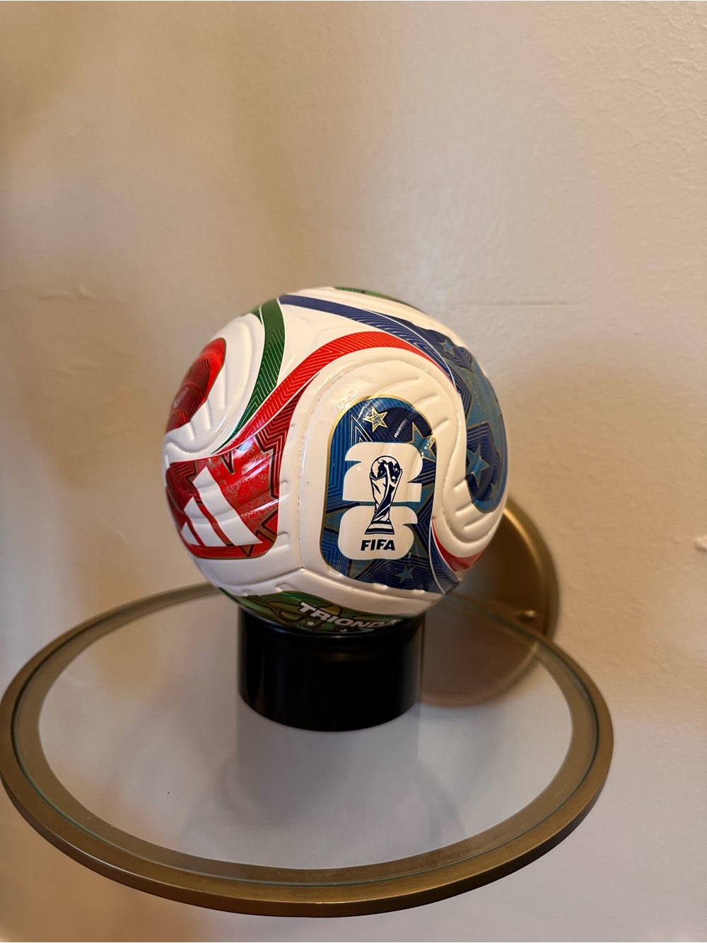 FIFA Trionfo Multicolor Decorative Soccer Ball Art